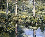 The Duck Pond by Theodore Robinson